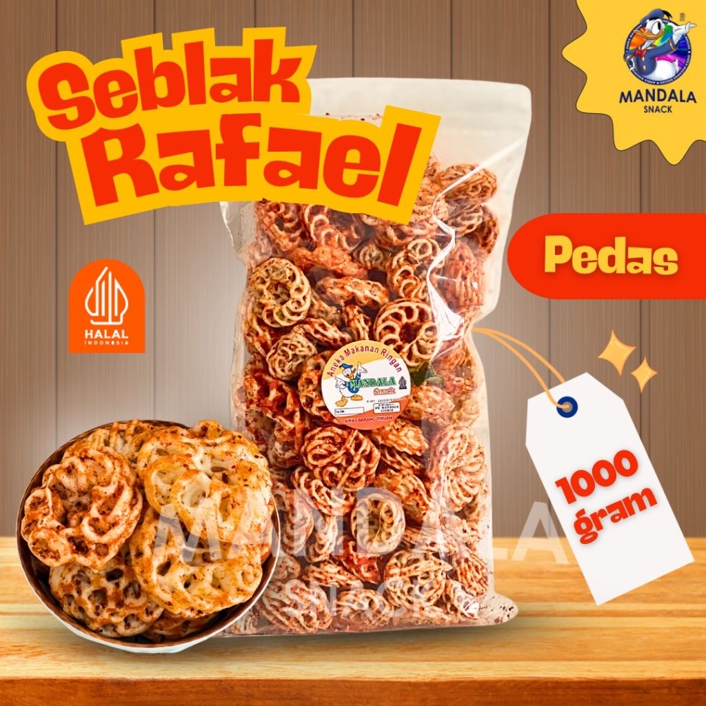 

SEBLAK RAFAEL 500g/1Kg BY MANDALA SNACK