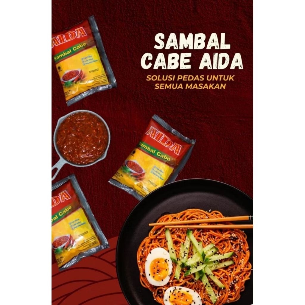 

Sambal Cabe AIDA 200 gram Halal Tahan Lama Bulir Biji Cabai Asli Chili Oil Cabai Pedas Halal Terpedas Cocok Untuk Dimsum Bakmie Bumbu Masakan