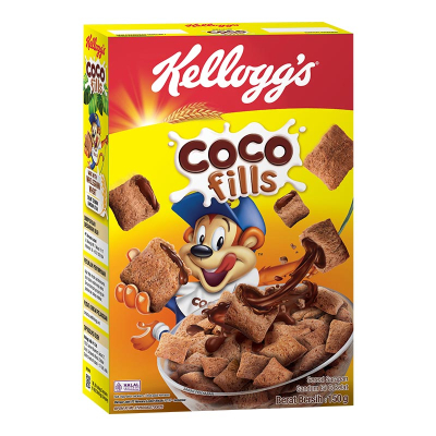 

Kellogg's Coco Fills Sereal Gandum isi Cokelat Box 150 g