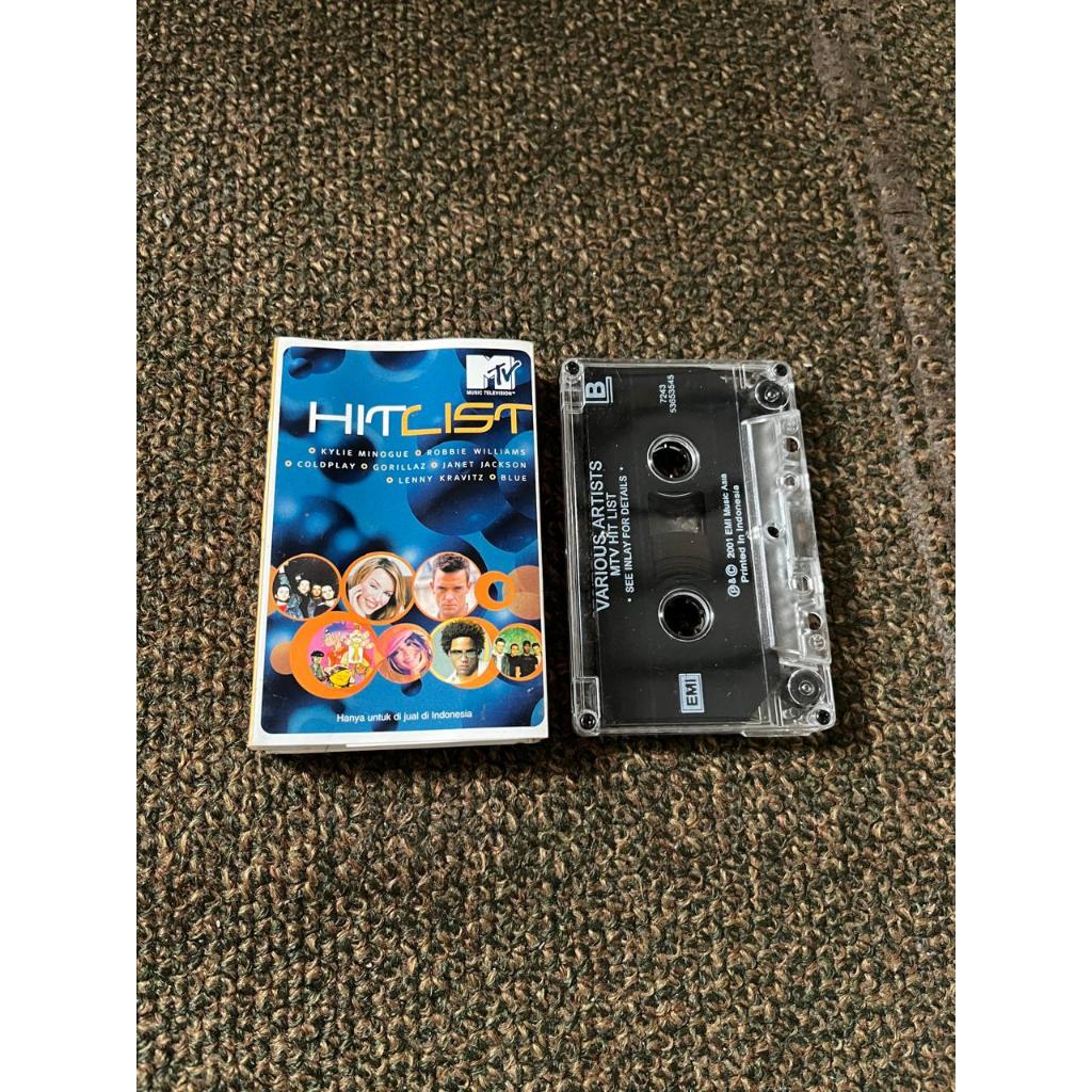 Kaset Pita MTV MTV Hitlist 2001 Robbie Williams