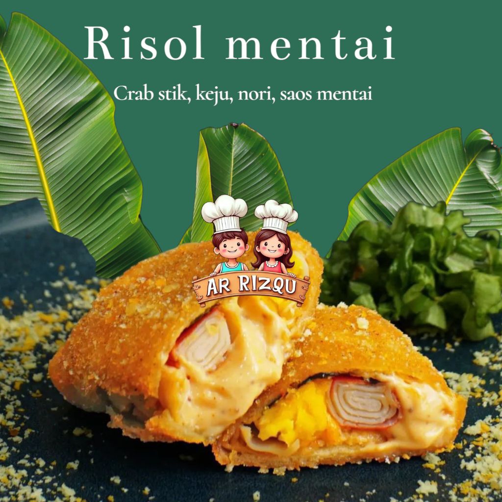 

risol frozen isi 5/ mentai/ mayo/coklat/ayam