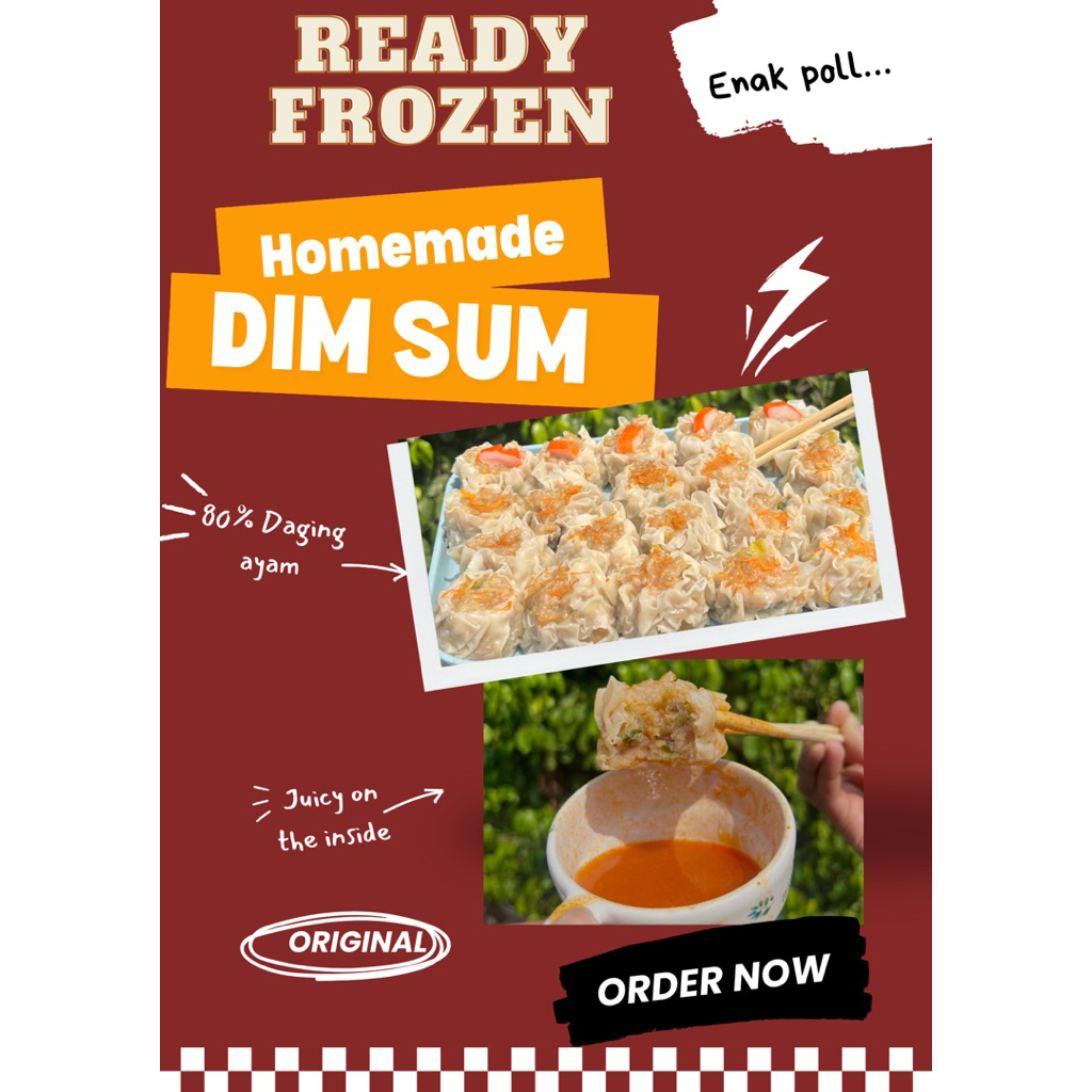 

Dimsum ayam homemade Frozen