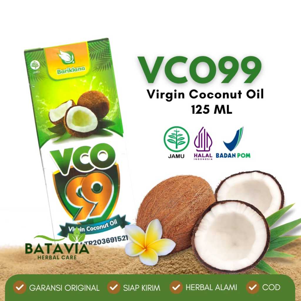 

VCO 99 Virgin Coconut Oil 125ml