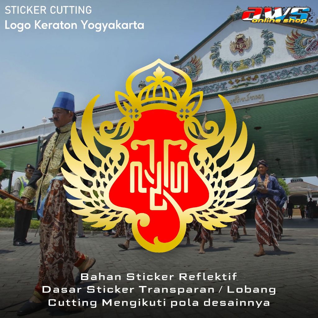 

Sticker Emblem Timbul Logo Keraton Yogyakarta 7,5 cm
