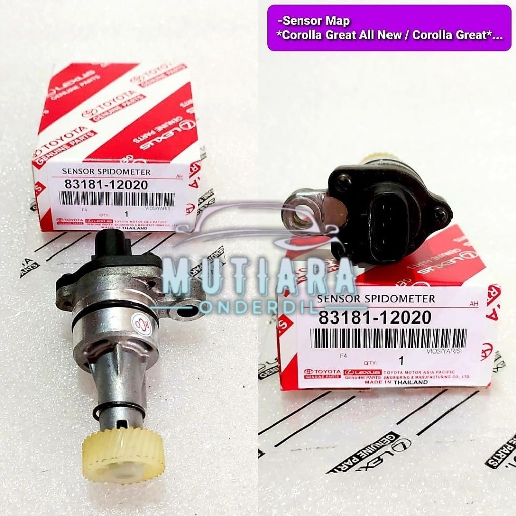 SENSOR MAP TOYOTA COROLLA GREAT ALL NEW/COROLLA GREAT