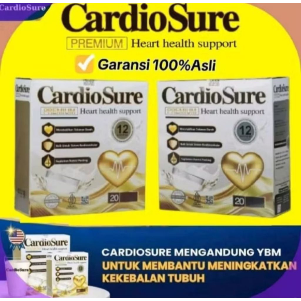 

official store...!!! cardiosure premium milk susu solusi hipertensi kolesterol alami original terbaik cardio sure