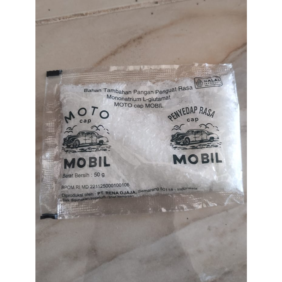 

PENYEDAP MASAKAN MICIN MOTO CAP MOBIL 50GR