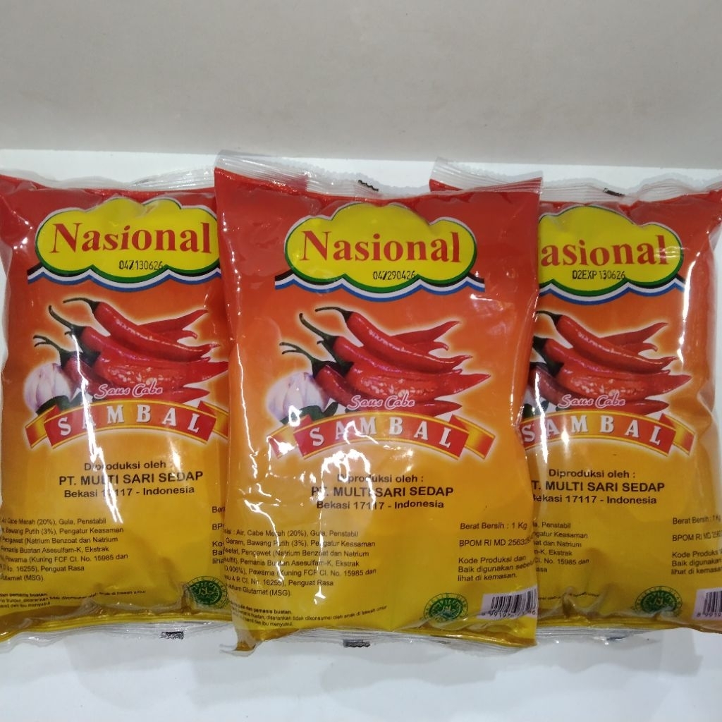 Saus Sambal Nasional 1kg