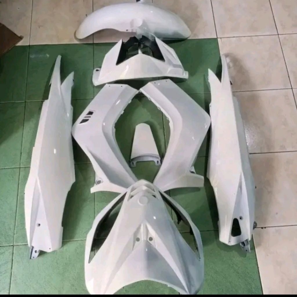 fullset Jupiter MX old putih polos body Jupiter MX lama warna putih