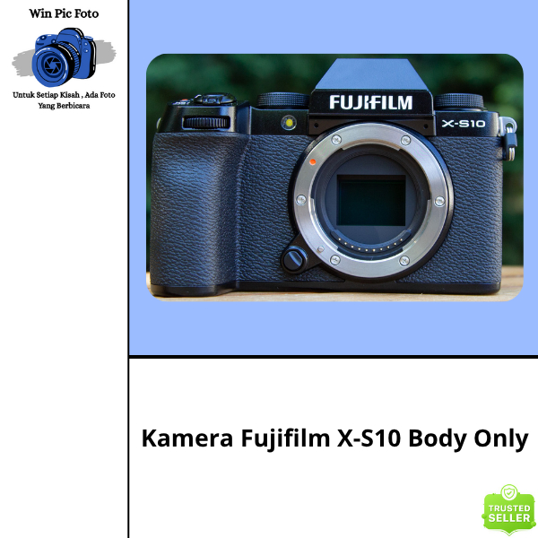 Kamera Fujifilm x-s10 Body Only / Camera Fujifilm / Kamera Mirrorless / Camera Mirrorless
