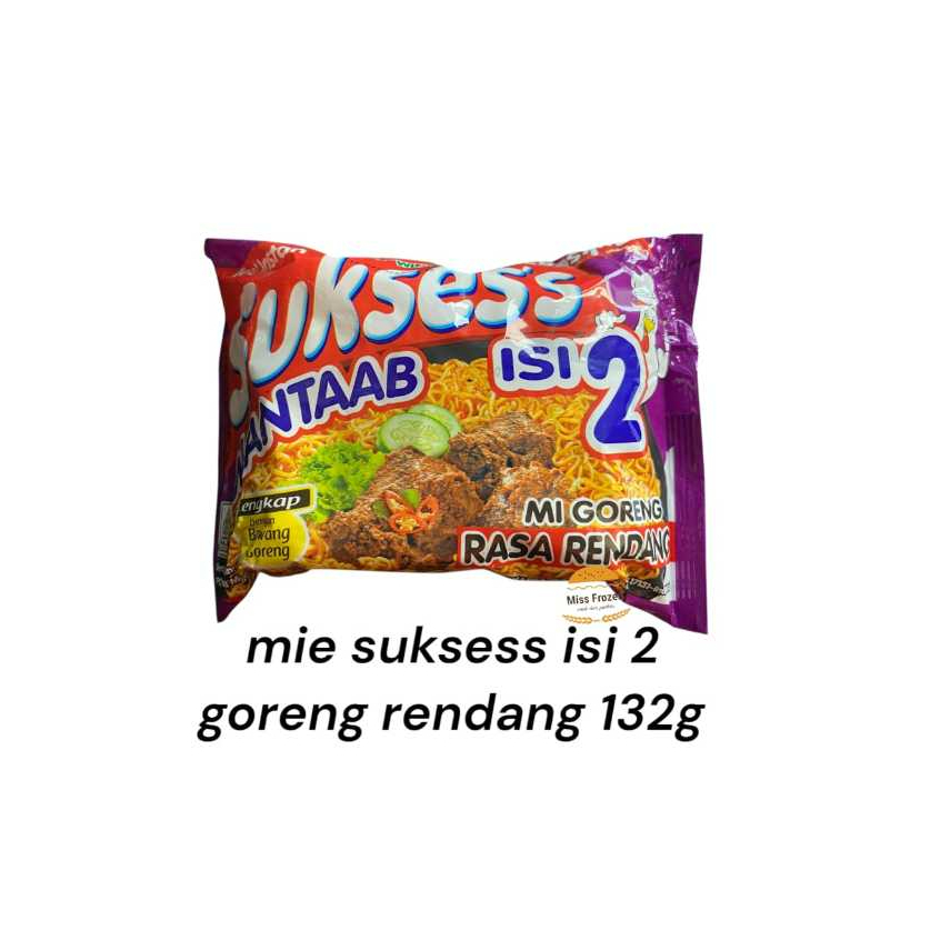 

PROMO Paket Hemat Mie Suksess isi 2 Goreng Rasa Rendang, Aceh, Ayam Geprek