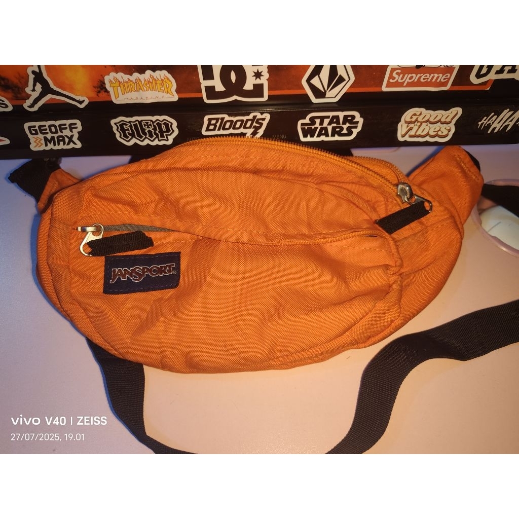 Tas WB Waistbag Jansport ORI Preloved