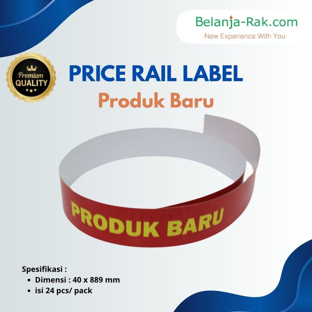 

PRICE RAIL LABEL PRODUK BARU