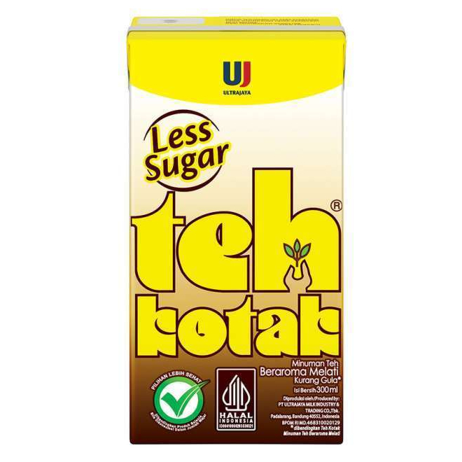 

TEH KOTAK LESS SUGAR 300 ML 8998009040283