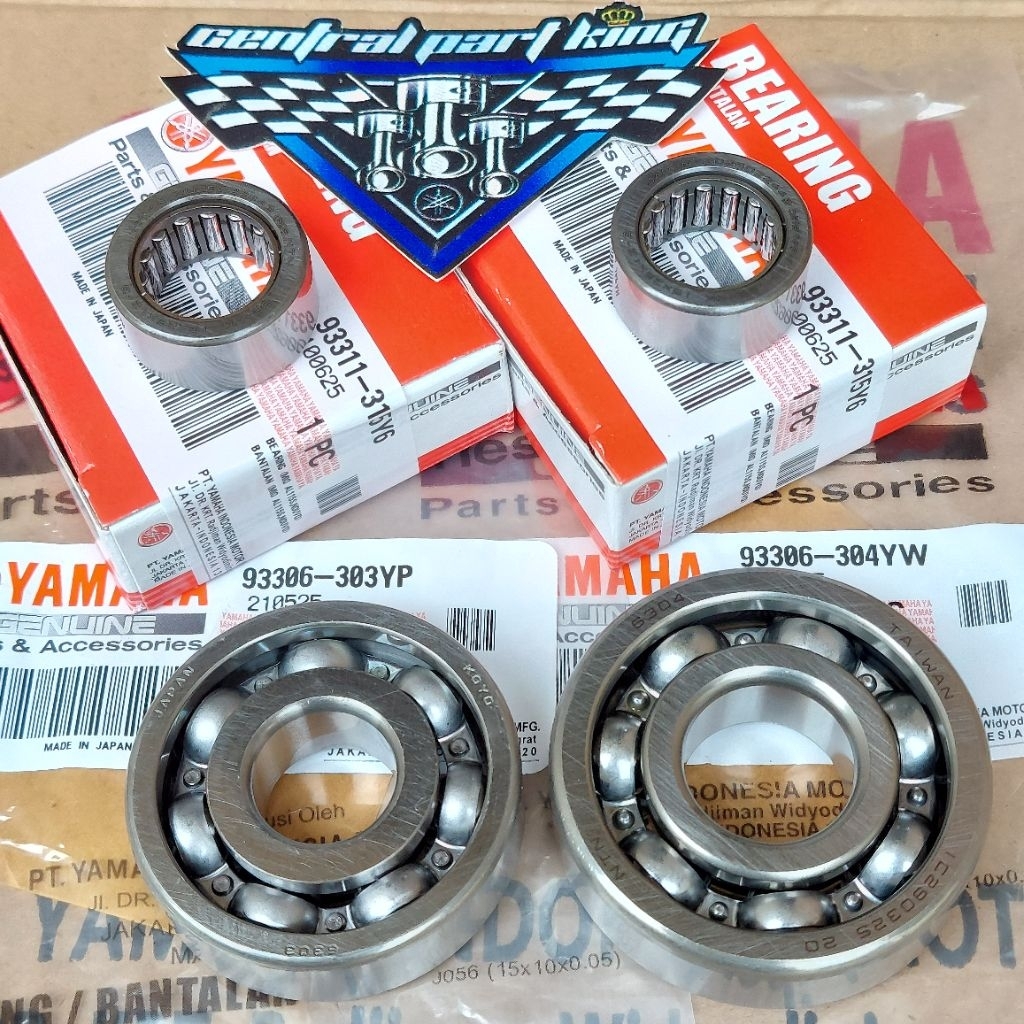 BEARING LAHER BAMBU IKO, 6304, 6303 RASIO RX KING, RXS, YT ORIGINAL YAMAHA 93311-31576 9311-315Y6 31
