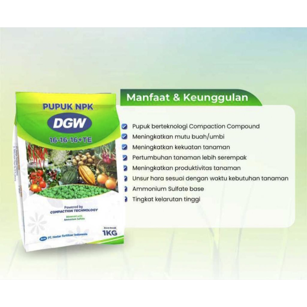 DGW PUPUK NPK 16-16-16+TE