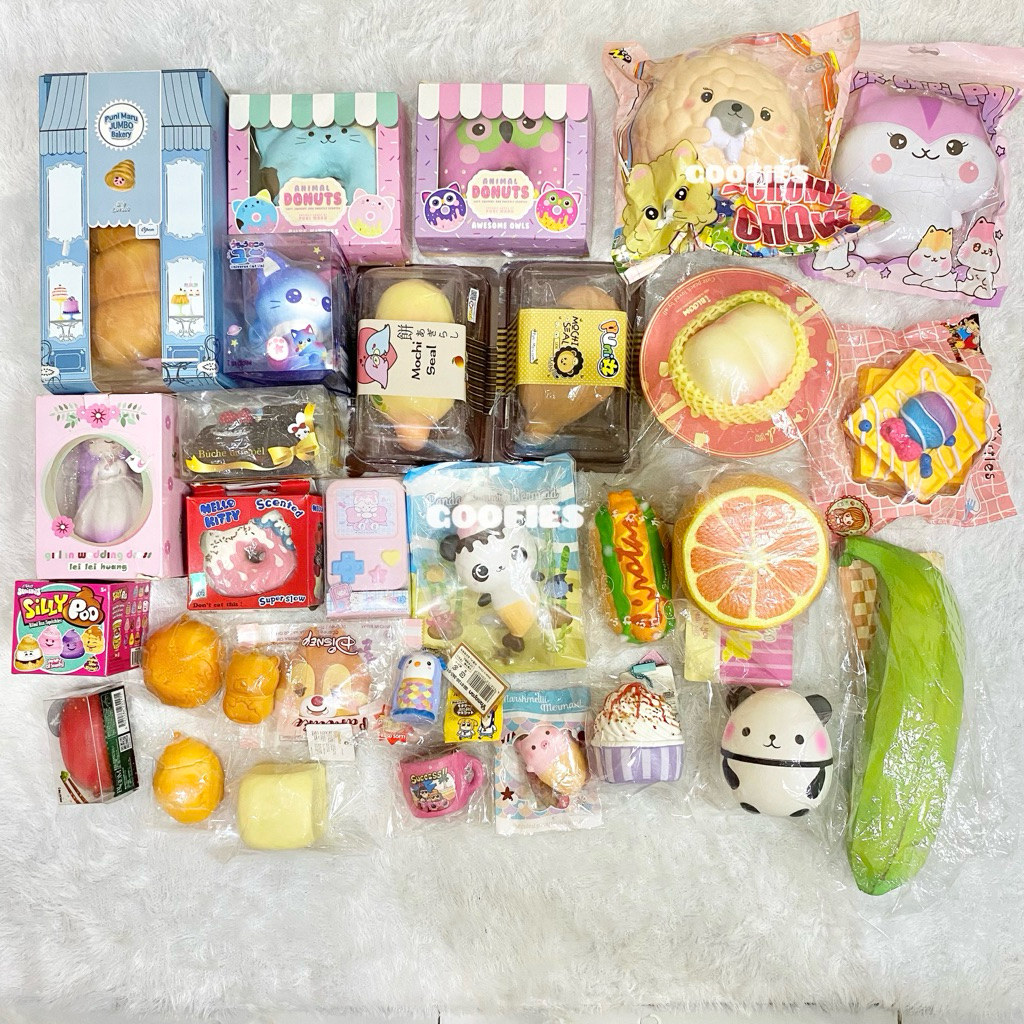 (RESTOCK) Squishy sale Licensed yummibear,ibloom