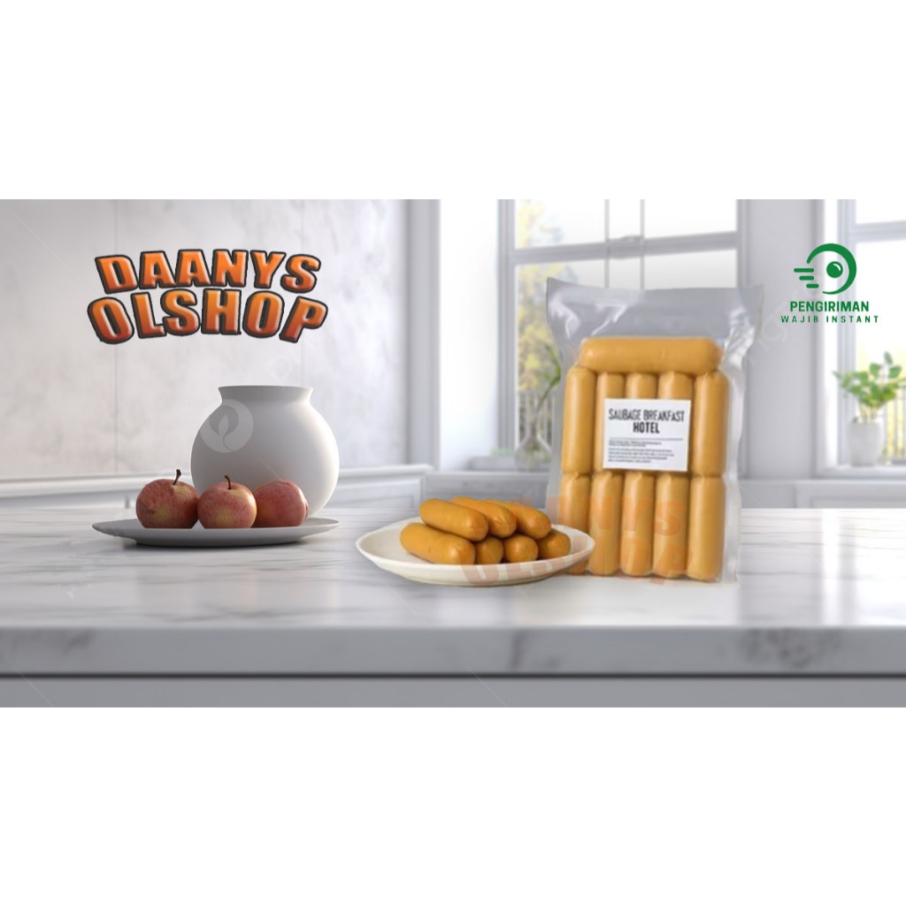 

SAUSAGE BREAKFAST 500GR - SOSIS HOTEL 500GR 100 HALAL