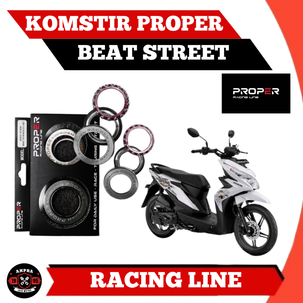 KOMSTIR HONDA BEAT STREET ORIGINAL PROPER RACING LINE BALL RACE