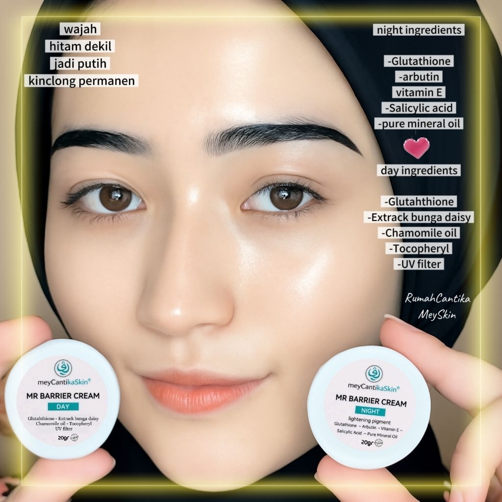 MR Barrier Day & Night Cream whitening Barrier Up glow