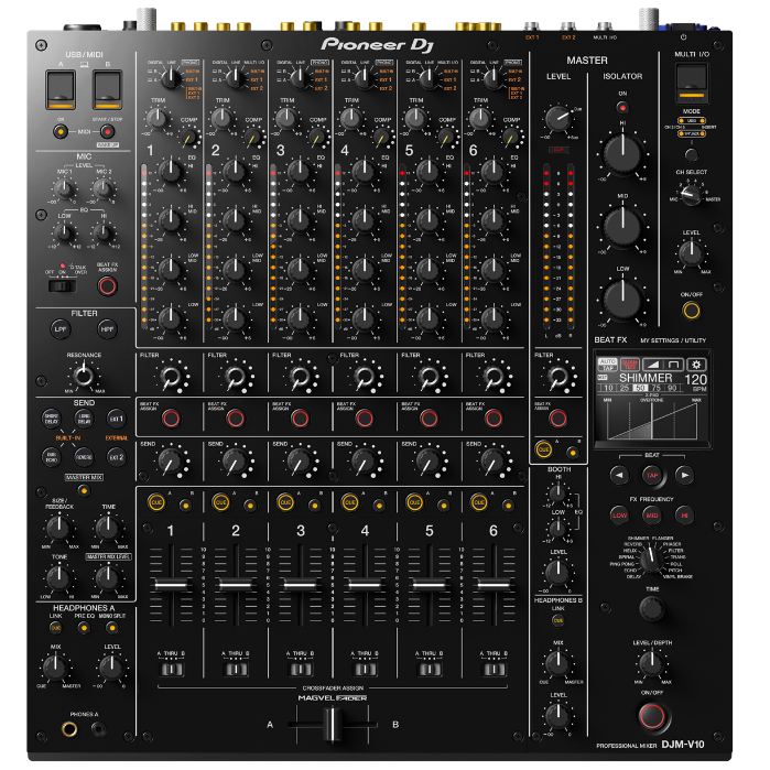 Pioneer DJM-V10 DJM V10 Creative style 6-channel professional DJ mixer Alat DJ Pioneer DJ
