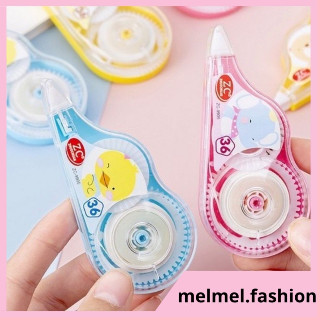 

MelMel ❤️ Tip-Ex Roll Correction / Penghapus Tip-Ex / Correction Tape / Tipe X