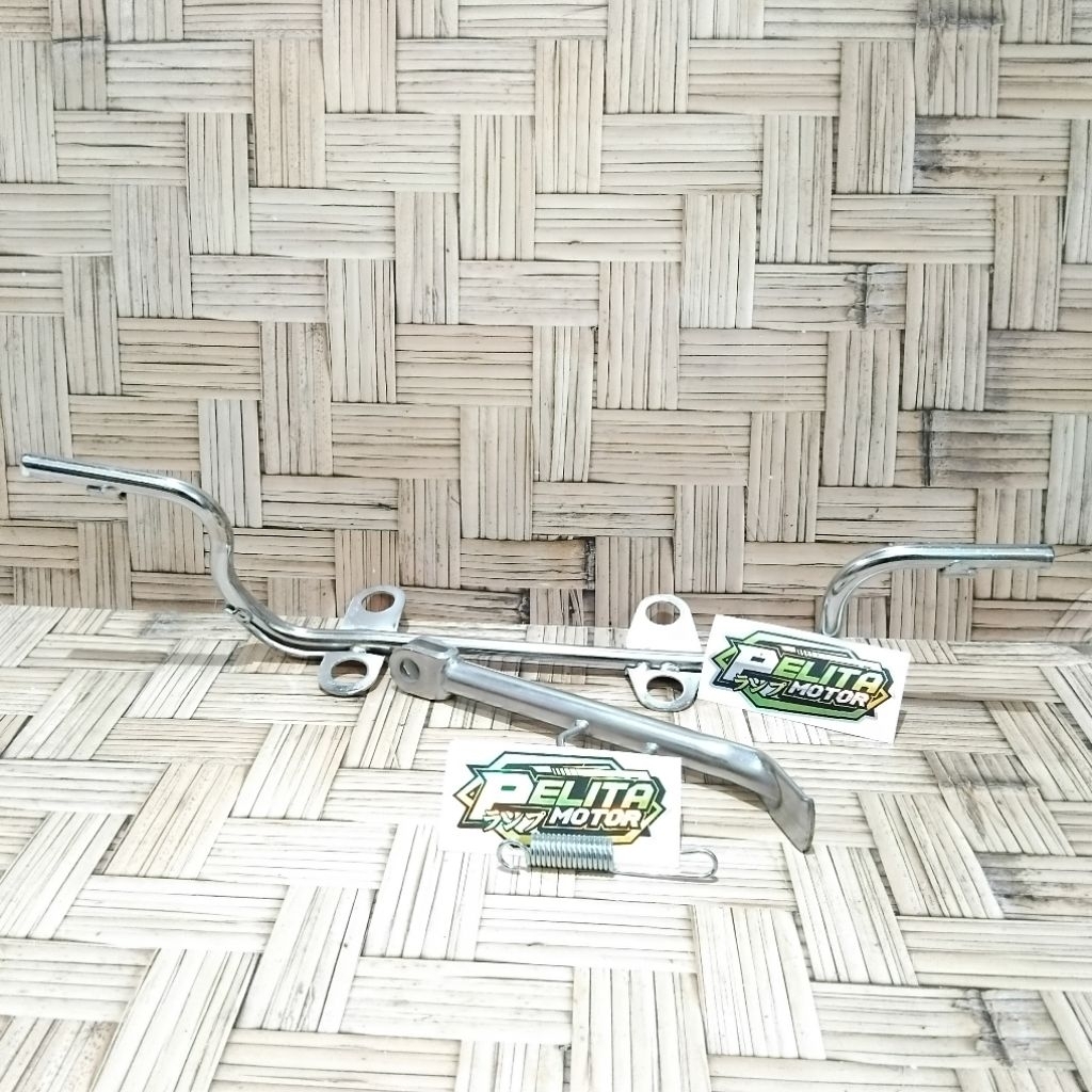 Postep Footstep Pijakan kaki depan kharisma supra x125 chrome