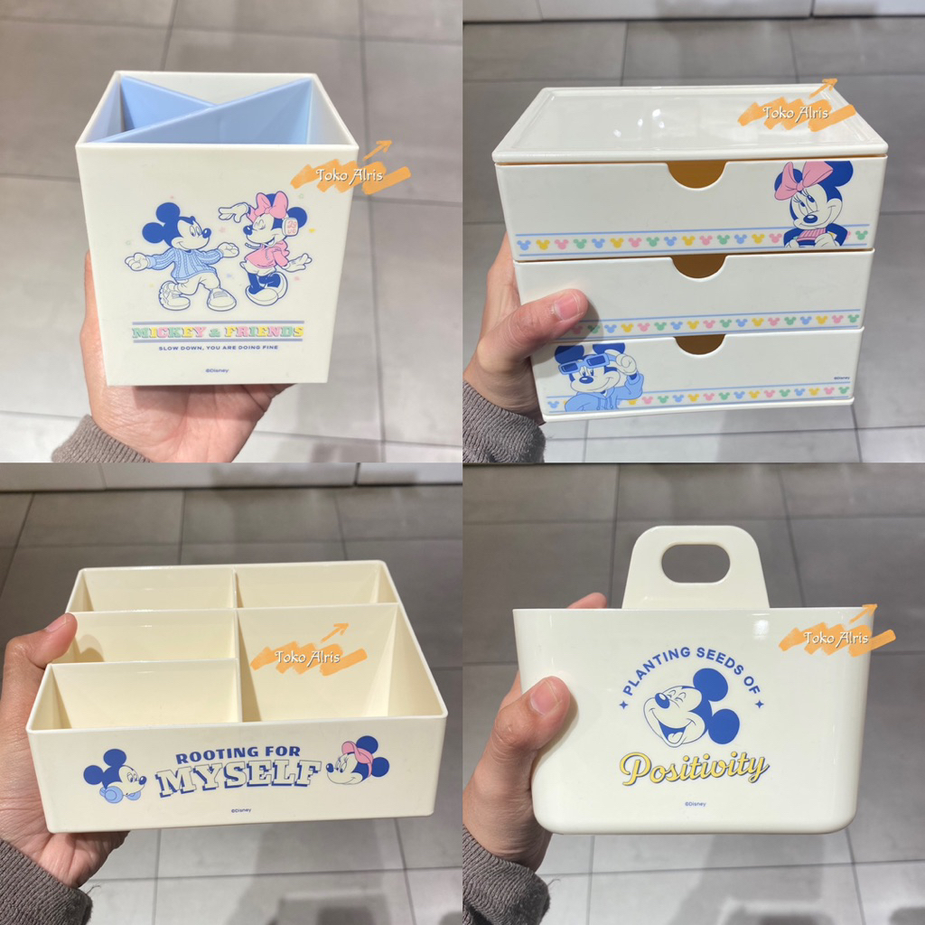 STORAGE BOX OH!SOME EDISI DISNEY MICKEY MINNIE MOUSE / LACI KARAKTER / SERBA DISNEY