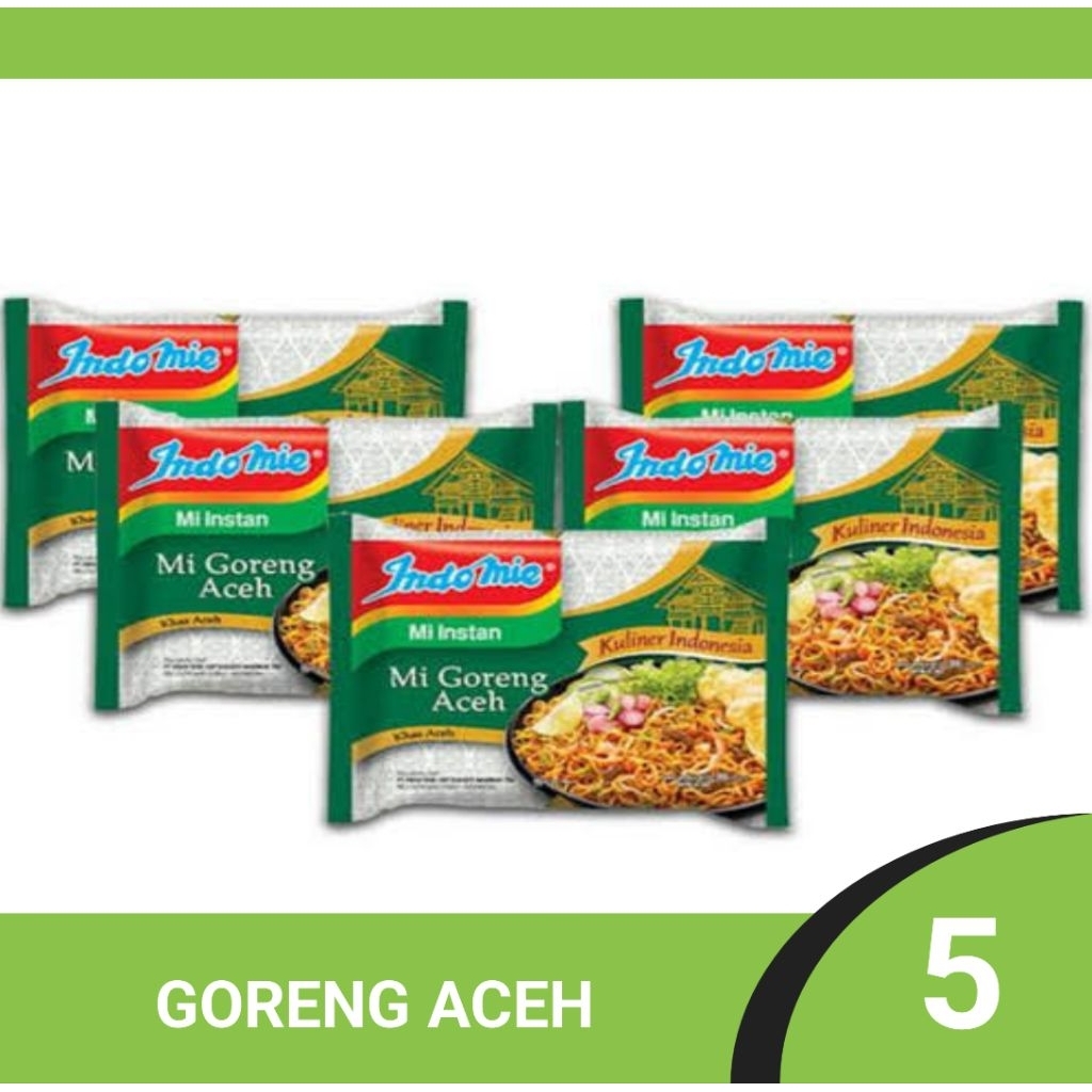 

INDOMIE Indomie goreng aceh 5 pcs