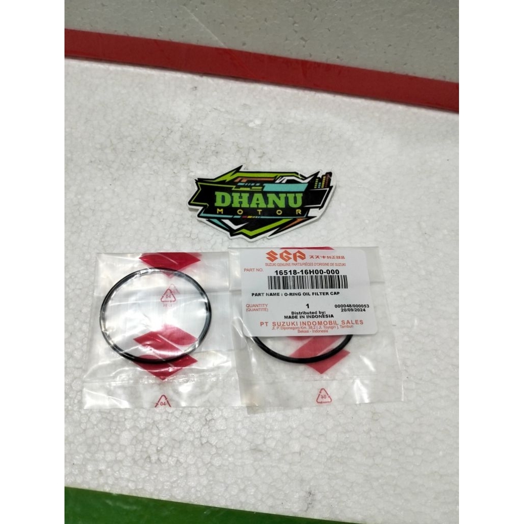seal O RING tutup filter oli Shogun 125 fl rr NR SP AXELO ORIGINAL SGP