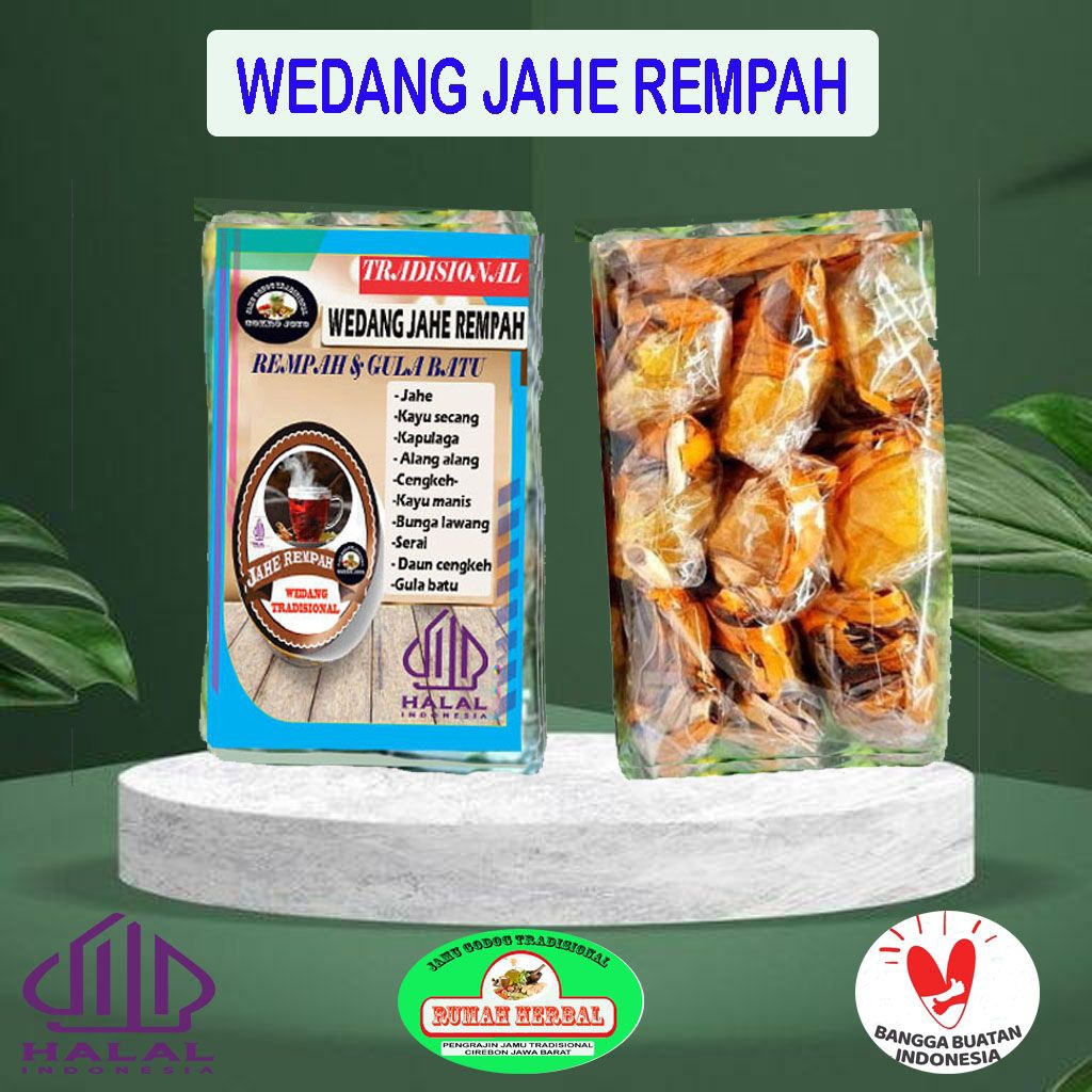 

Wedang jahe rempah komplit 10 bingkus