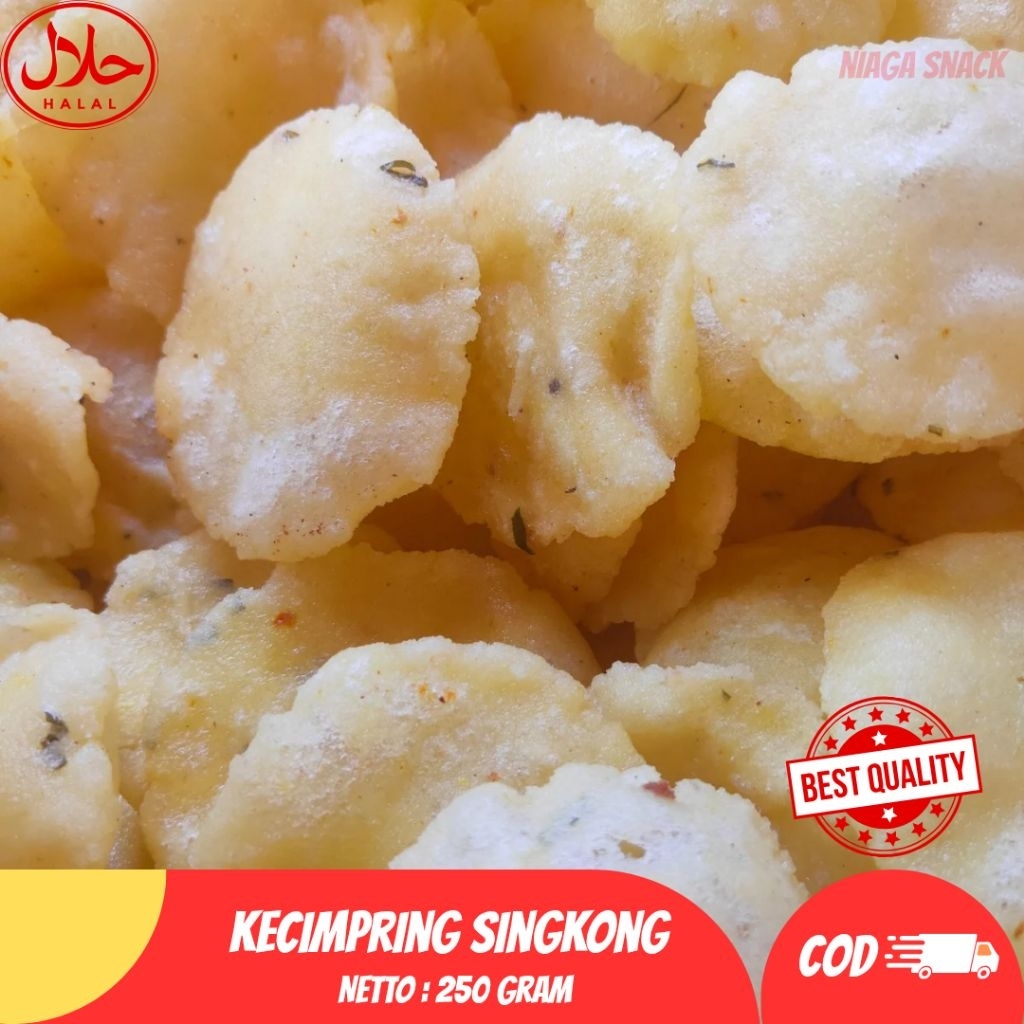 

Comring / Comro kering / Makanan Ringan Gurih Isi 250 Gram