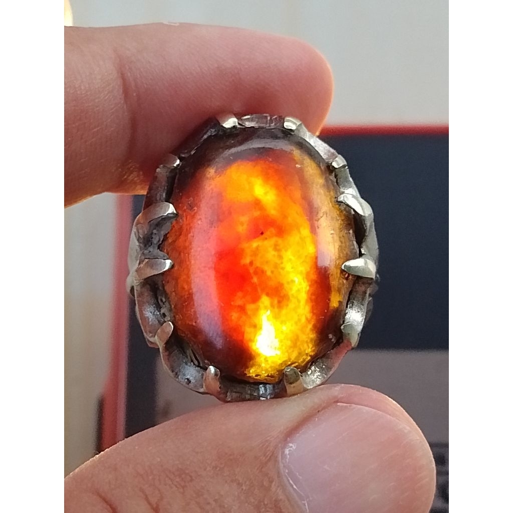 CINCIN BATU AKIK GETAH KATILAYU ASLI NATURAL