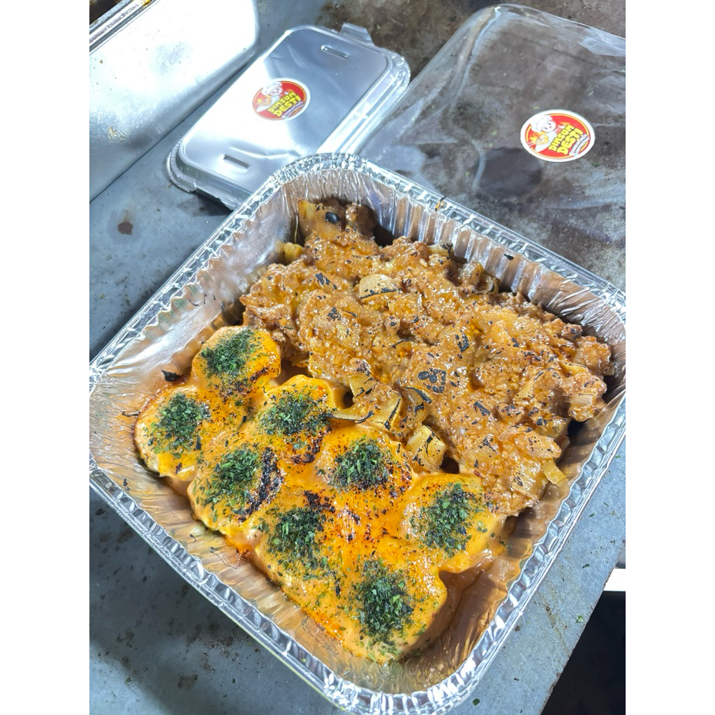 

Dimsum Mentai Mix Bolognese ( ISI 16 )