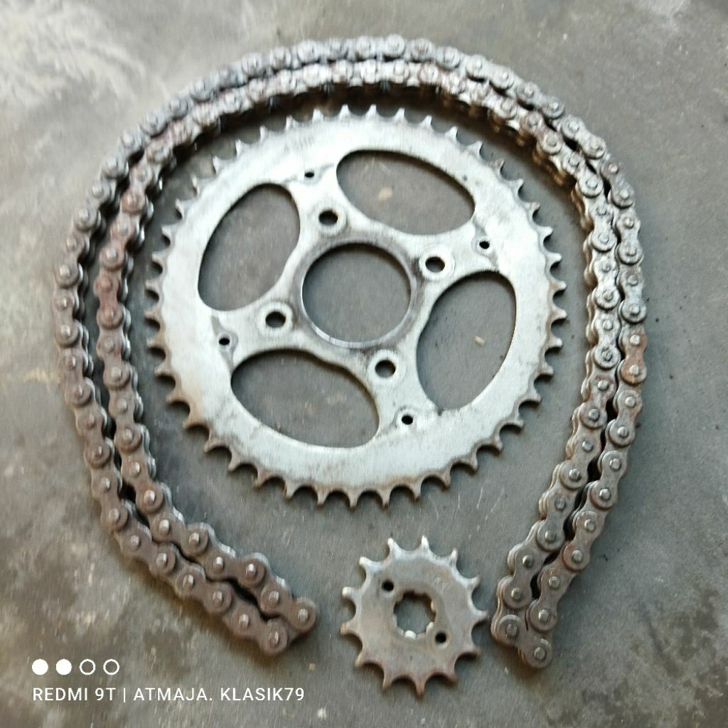 Gir gear set honda Tiger Revo 520