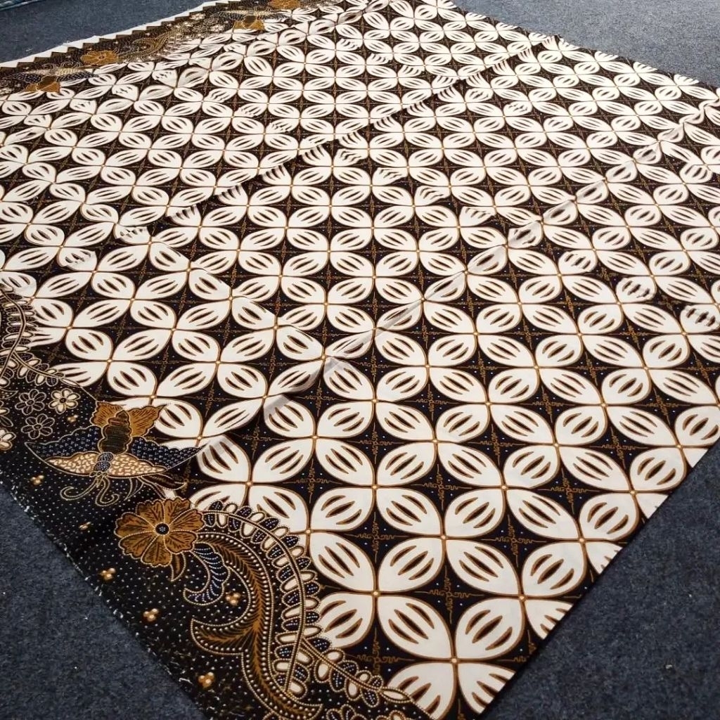 Kain Batik Katun Premium Motif Bunga