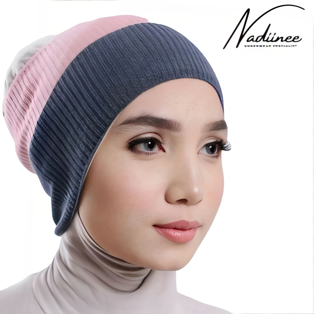 Ciput Rajut Premium Bandana 2 Warna Dalaman Aksesoris Hijab Nyaman Dipakai Berkualitas Awet Stylish