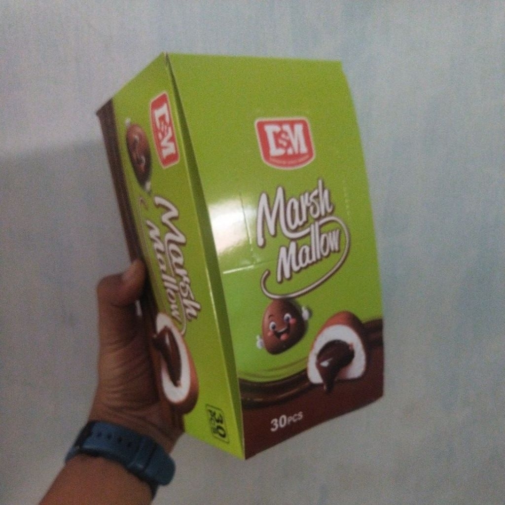 

MARSHMELLOW MOCI COKLAT ISI 30 PCS