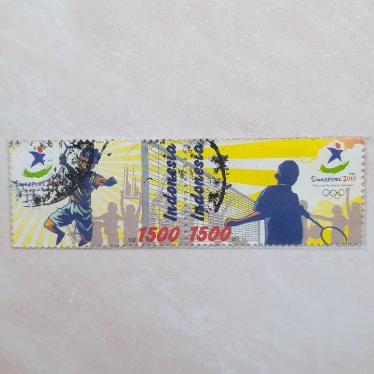 

Perangko Indonesia Singapore Youth Olympic Games Tahun 2010 set lengkap - 2pcs