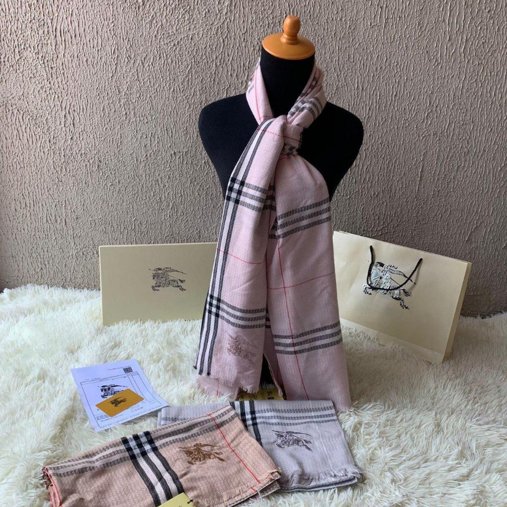DB4013 SCARF / SYAL B*URB*ERRY BRANDED FULL SET FREE PAPERBAG + BOX + FAKEBILL IMPORT QUALITY KUALIT