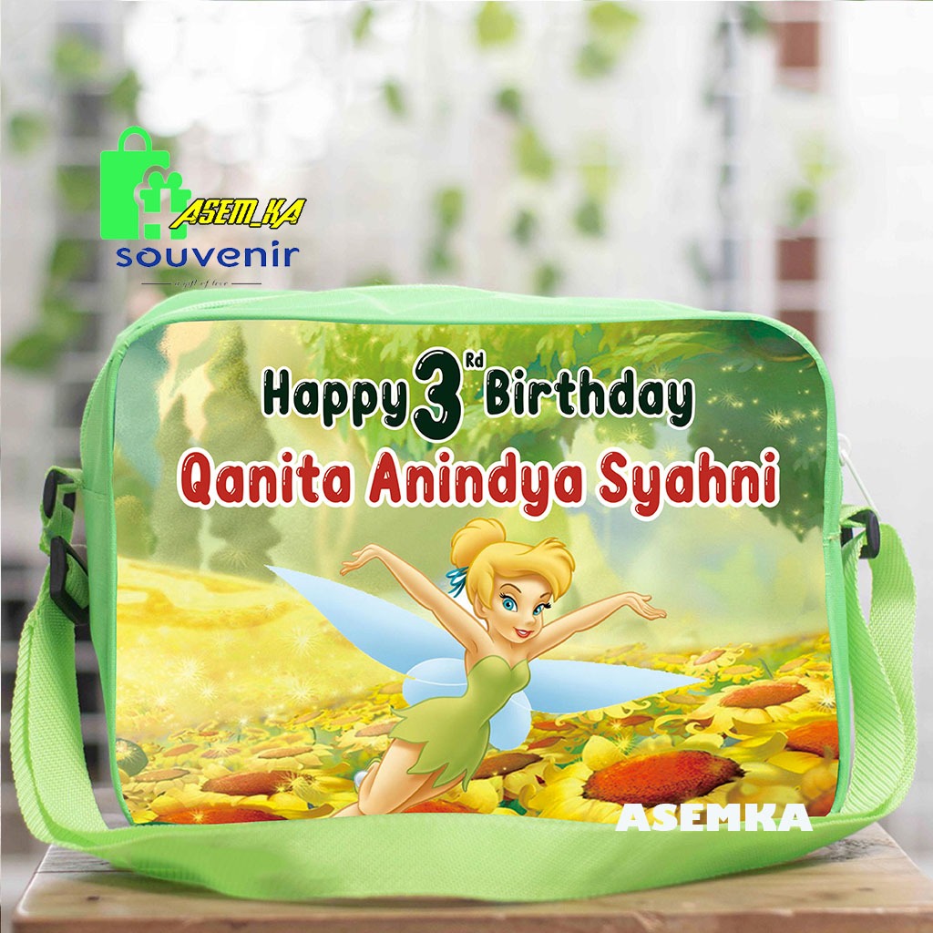 Audi Bag Souvenir Ultah Anak Free Custom Nama