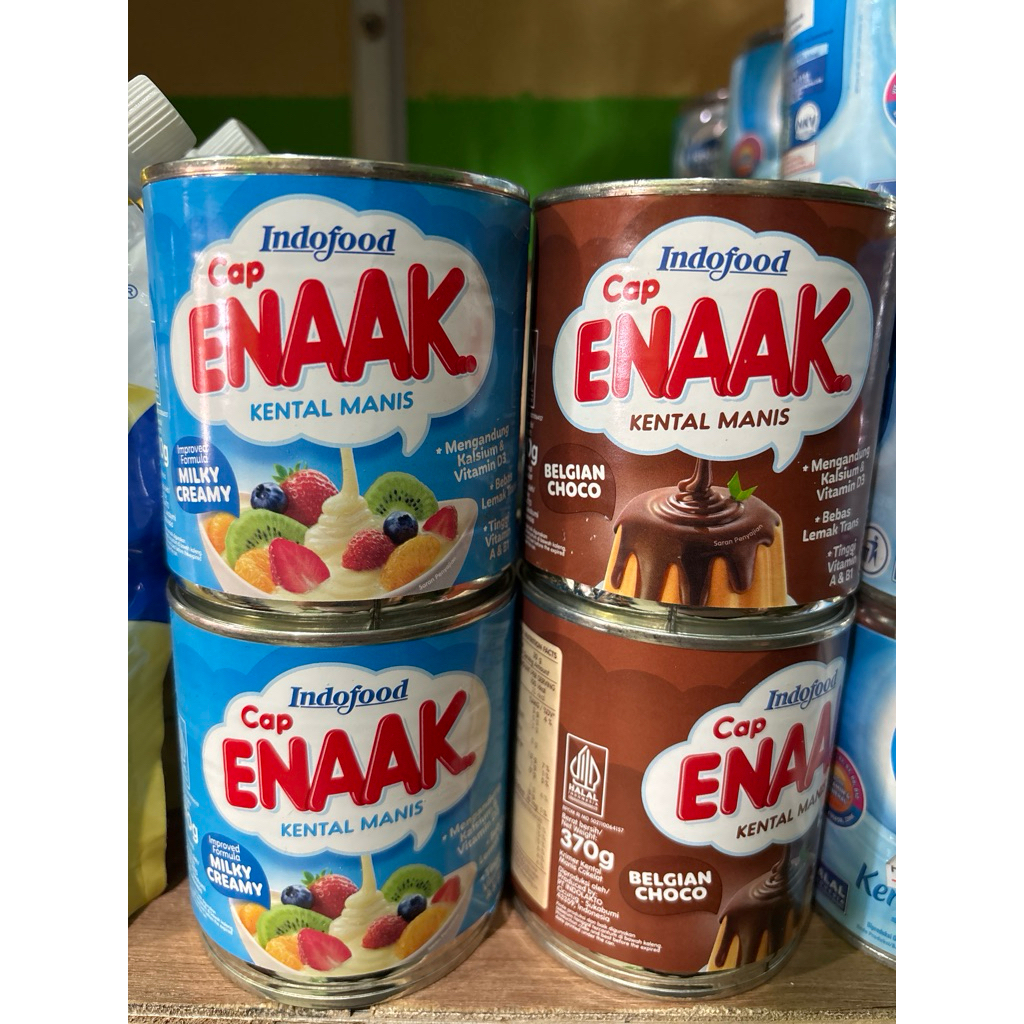 

susu enak kental manis kaleng 370gr
