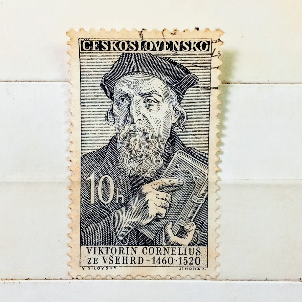 

Prangko Koleksi Filateli Czechoslovakia 1960 Viktorin Cornelius Ze Vsherd