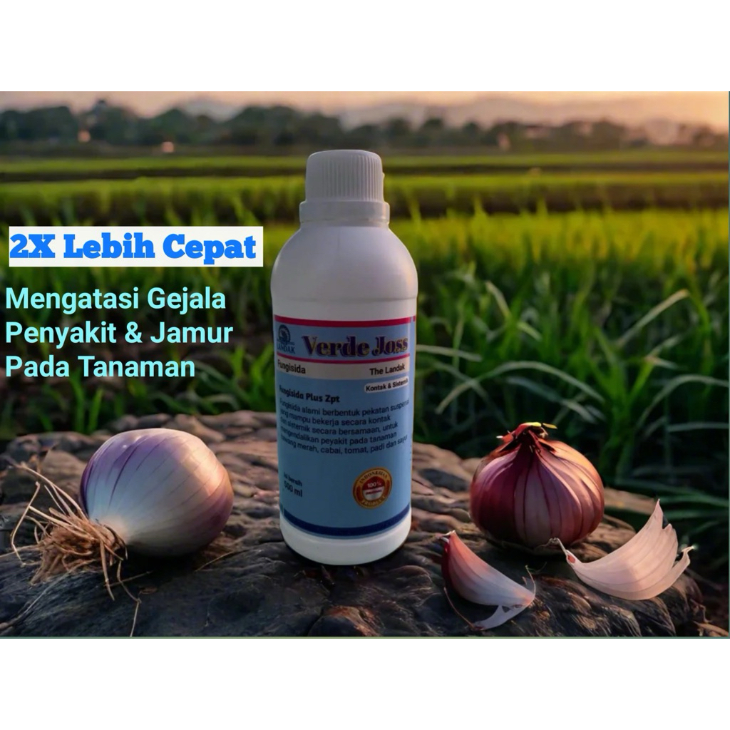 Verdejoss fungisida kontak & sistemik, formula organik fungisida tanaman modern