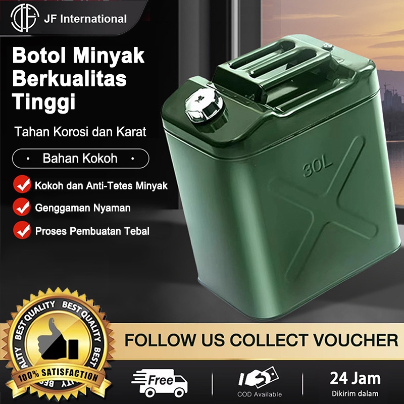 Jerigen Baja Militer/Jerigen besi army/jerigen 20 liter