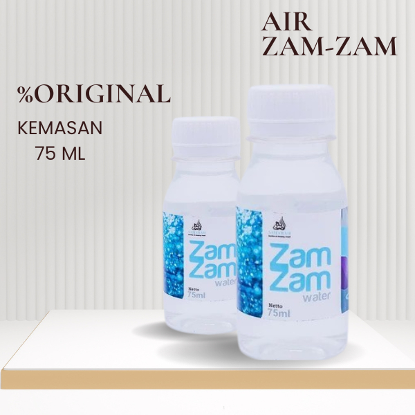 

Air Zam Zam Original 100% 75ml Kemasan Premium % original terperecaya buat oleh oleh haji / atau umroh
