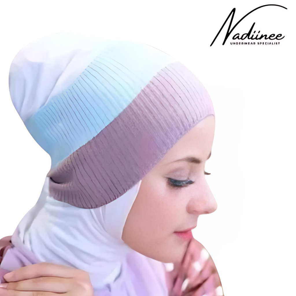Ciput 2 Warna Rajut Premium Dalaman Aksesoris Hijab Fashion Muslim Nyaman Dipakai Berkualitas