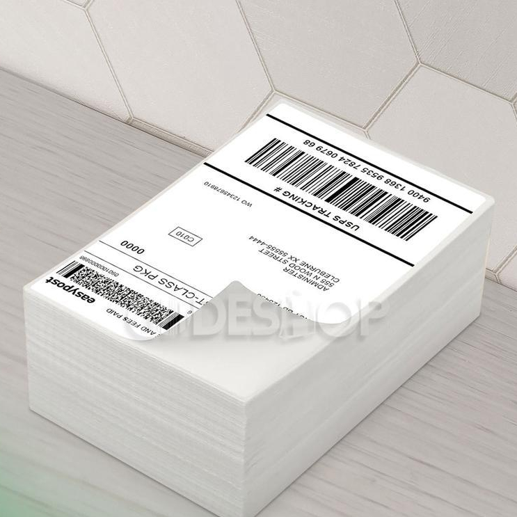 

Label Resi A6 100x150 mm Thermal Fold Lipat Codeshop 1 Line Isi 500 Pcs Printer Barcode Termal 100x150mm