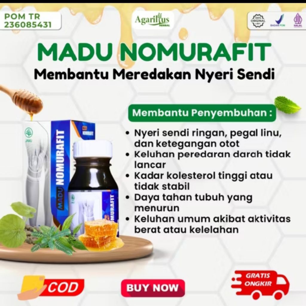 

HERBAL MADU NOMURA FIT MADU TULANG ORIGINAL.