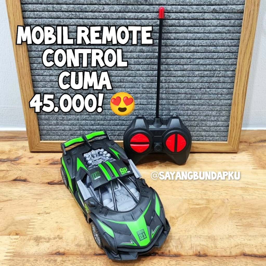 Mainan Mobil Remot Control Sedan | Mainan Anak